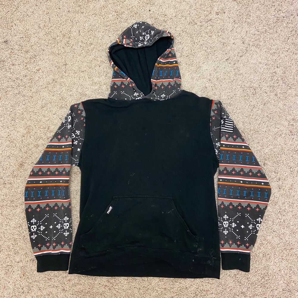 Men’s small black Neff hoodie